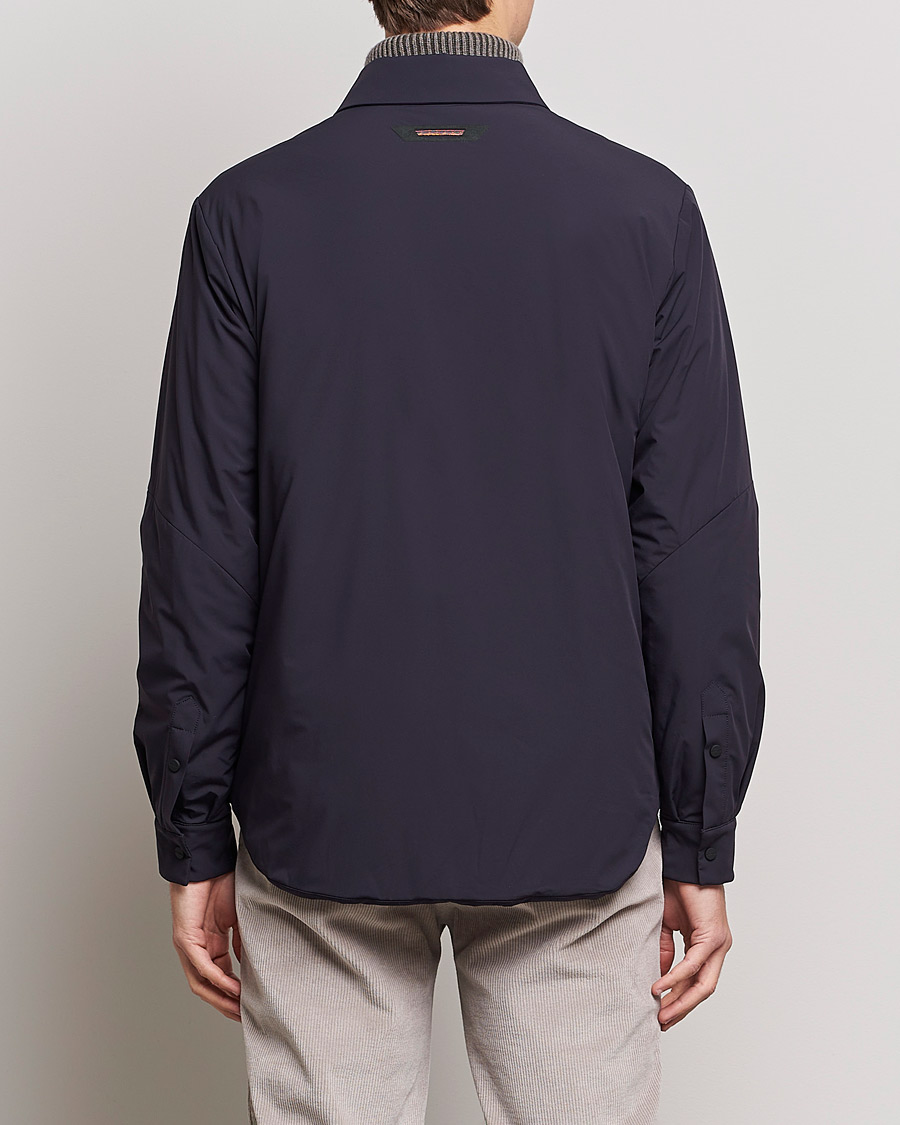 Heren | Jassen | SEASE | Gate Padded Overshirt Navy