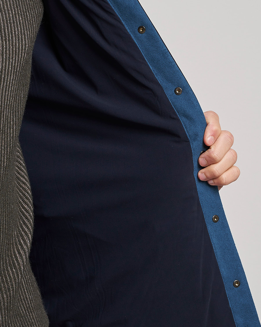 Heren | Jassen | SEASE | Gate Padded Overshirt Navy