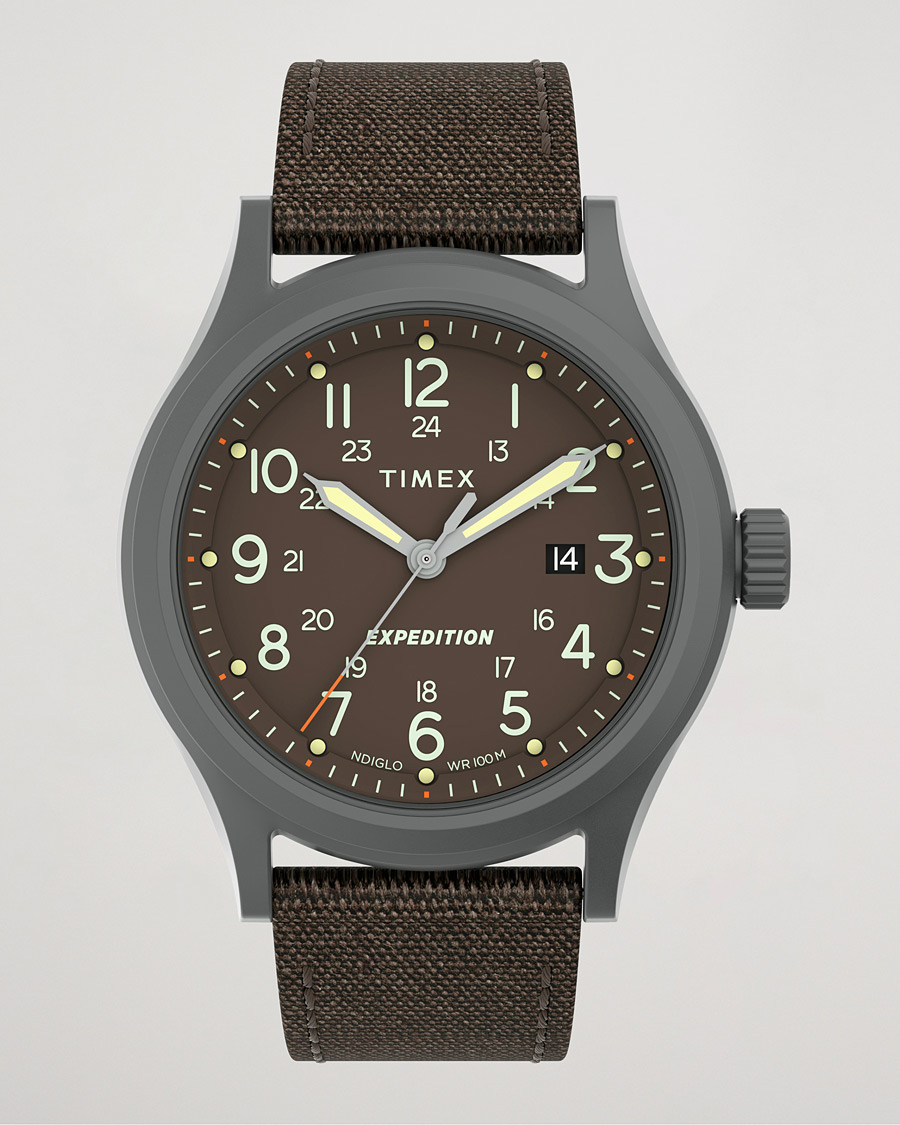 Heren | Timex Expedition North Indiglo Watch 41mm Sierra Brown | Timex | Expedition North Indiglo Watch 41mm Sierra Brown
