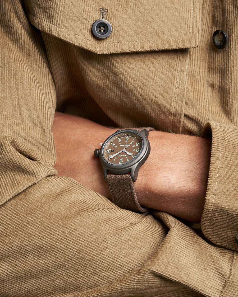 Heren | Timex Expedition North Indiglo Watch 41mm Sierra Brown | Timex | Expedition North Indiglo Watch 41mm Sierra Brown
