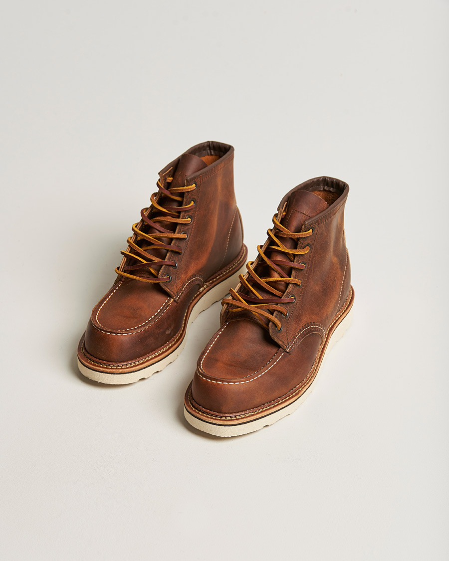 Heren |  | Red Wing Shoes | Moc Toe Boot Cooper Rough/Tough Leather
