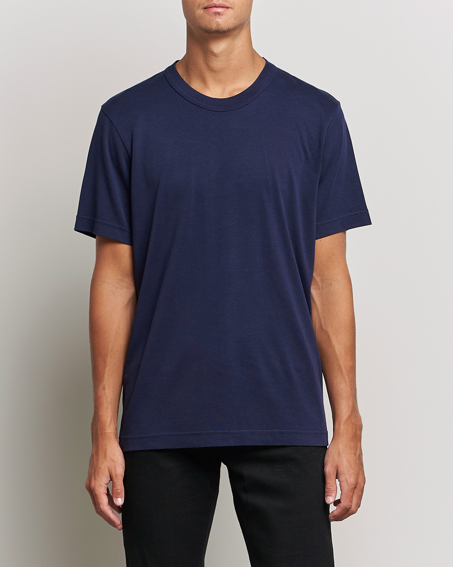 Heren | T-shirts met korte mouwen | CDLP | Heavyweight T-Shirt Navy