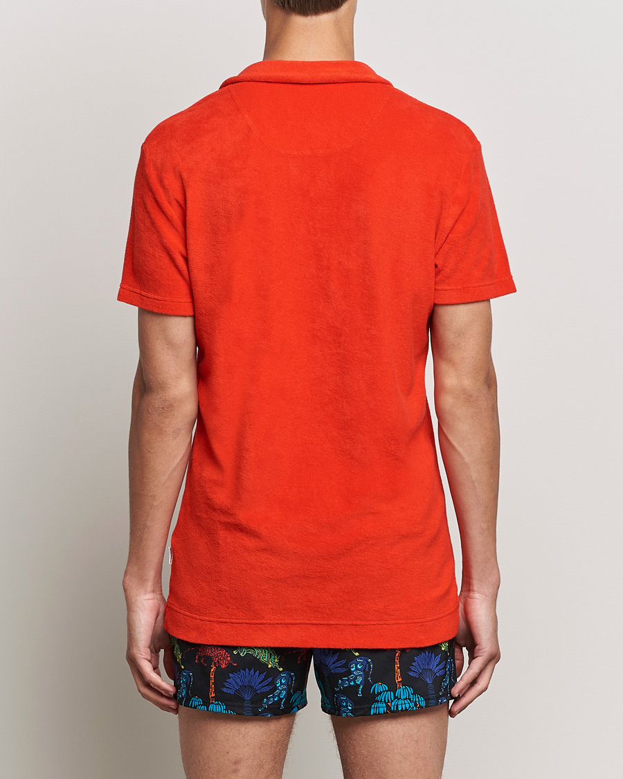 Heren | Polo's | Orlebar Brown | Terry Polo Summer Red