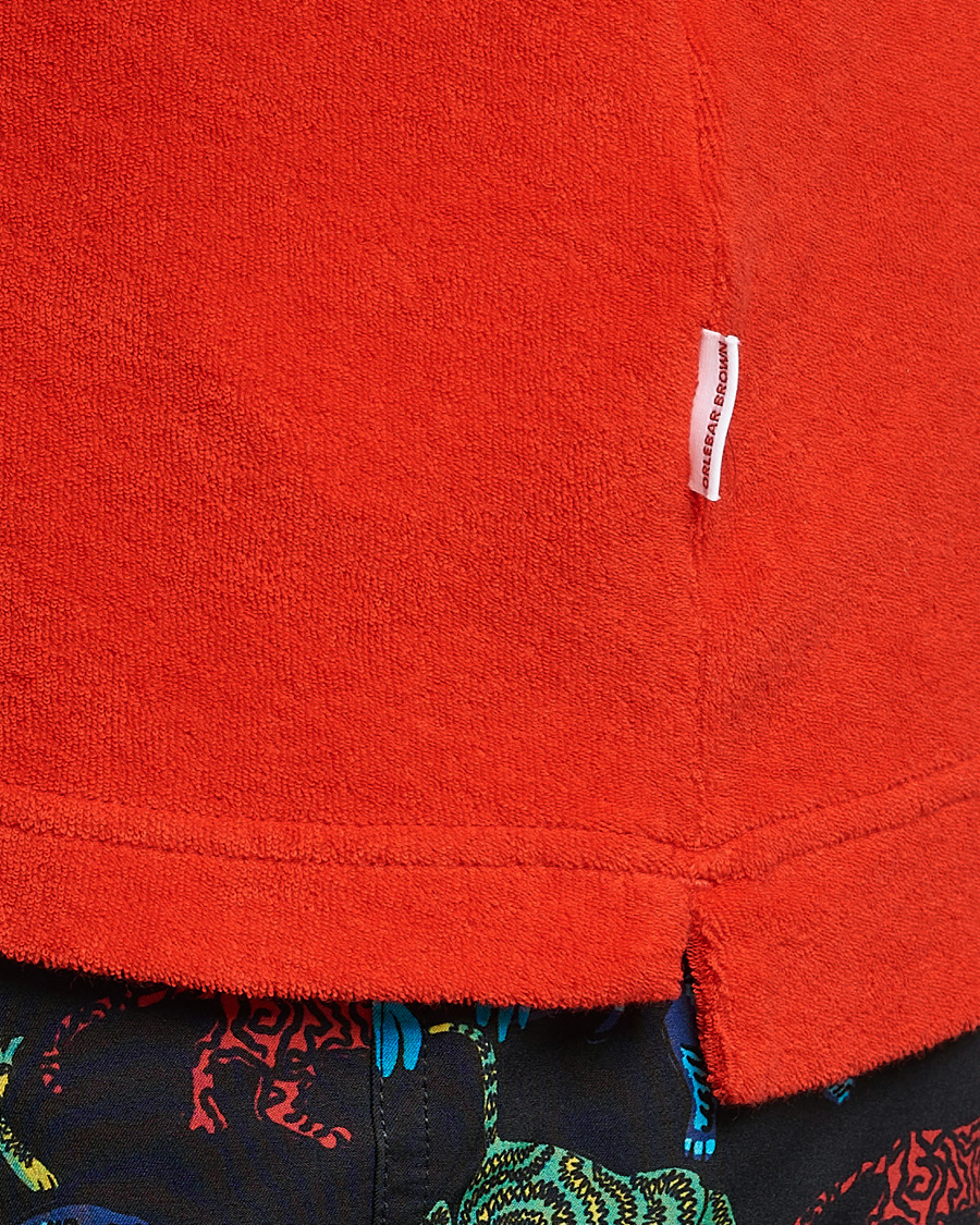 Heren | Polo's | Orlebar Brown | Terry Polo Summer Red