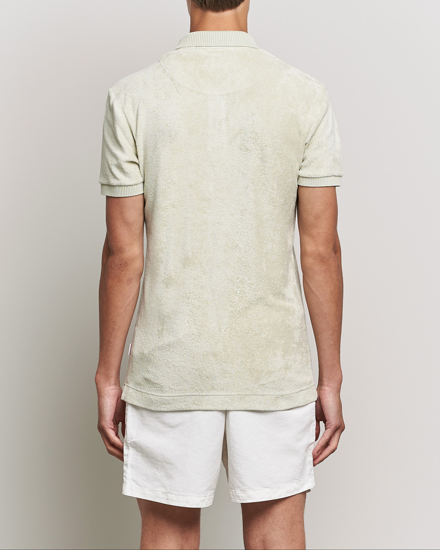 Heren | Polo's | Orlebar Brown | Jarrett Towelling Polo Parched Green