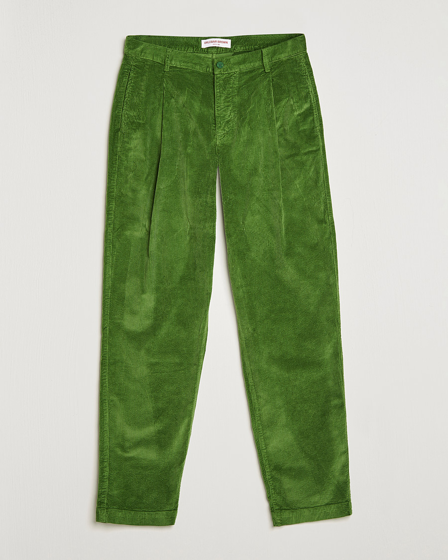 Heren | Broeken | Orlebar Brown | Dunmore Cotton Cord Trousers Conifer