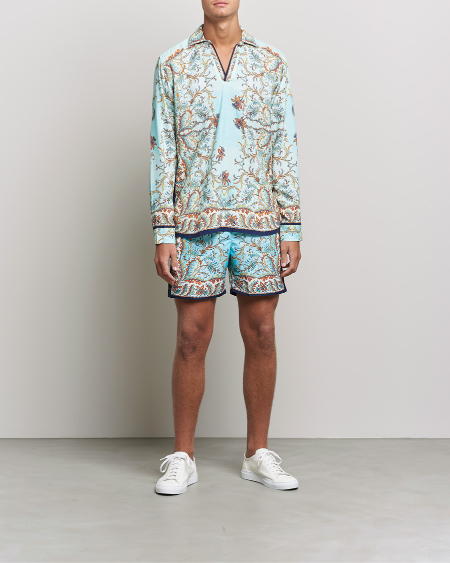 Heren | Zwembroek | Orlebar Brown | Bulldog Praire Paisley Swim Shorts Multi