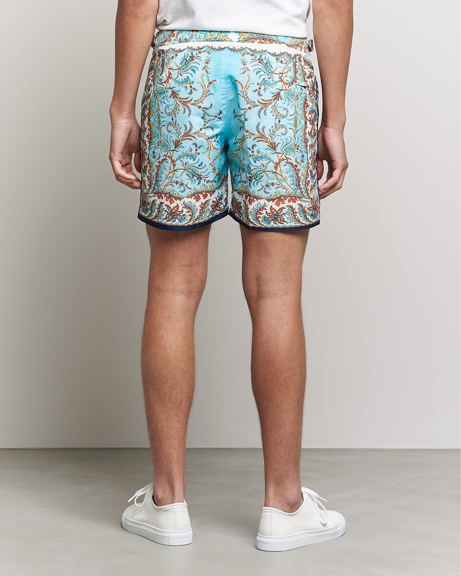 Heren | Zwembroek | Orlebar Brown | Bulldog Praire Paisley Swim Shorts Multi