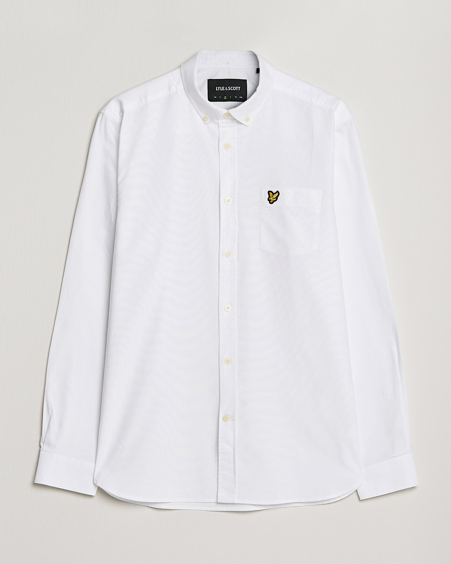 Heren | Overhemden | Lyle & Scott | Lightweight Oxford Shirt White