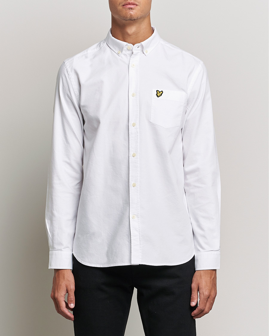 Men | Lyle & Scott | Lyle & Scott | Lightweight Oxford Shirt White