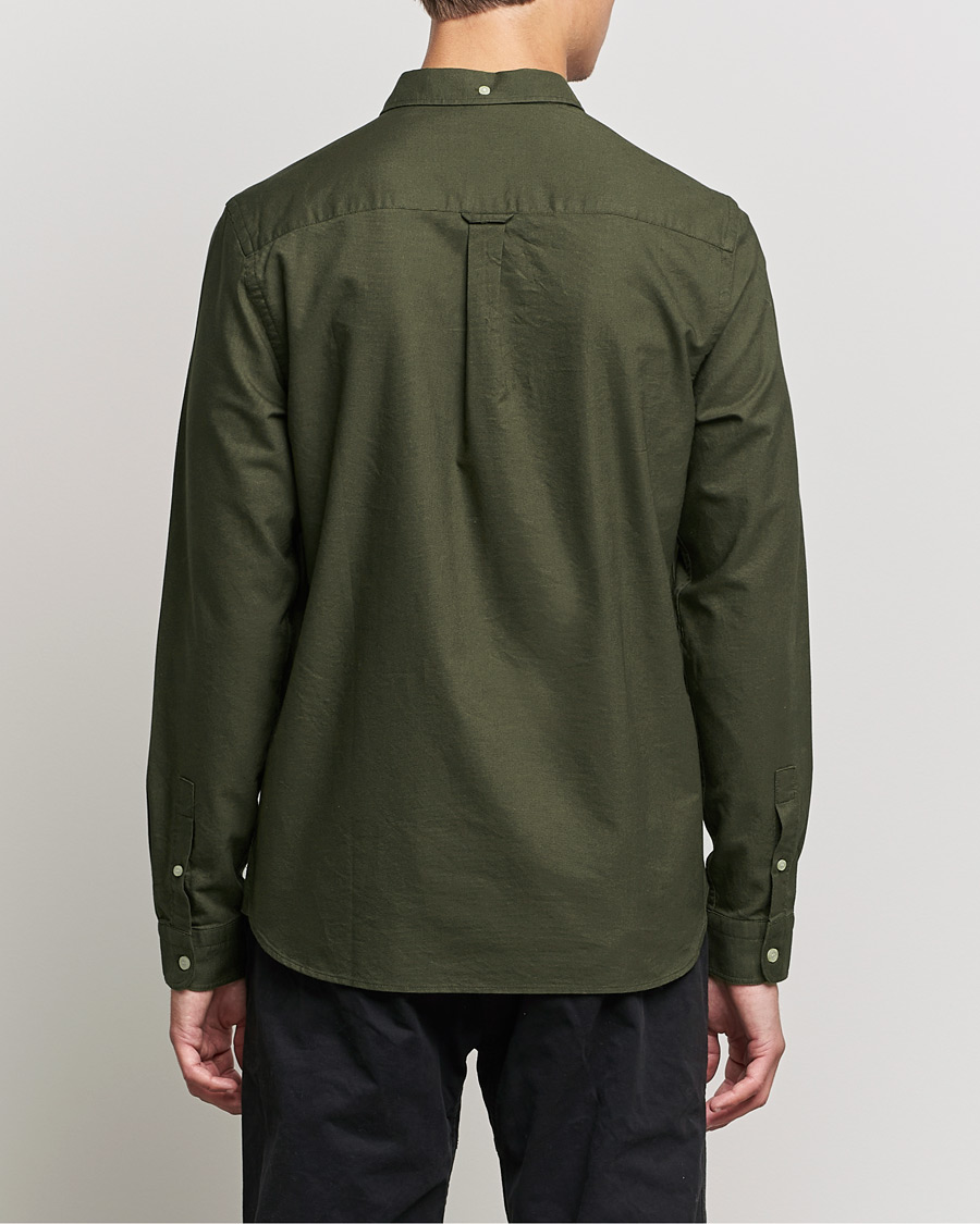 Heren | Overhemden | Lyle & Scott | Lightweight Oxford Shirt Olive
