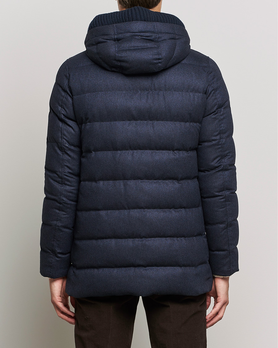 Heren | Jassen | Herno | Cashmere Parka Navy