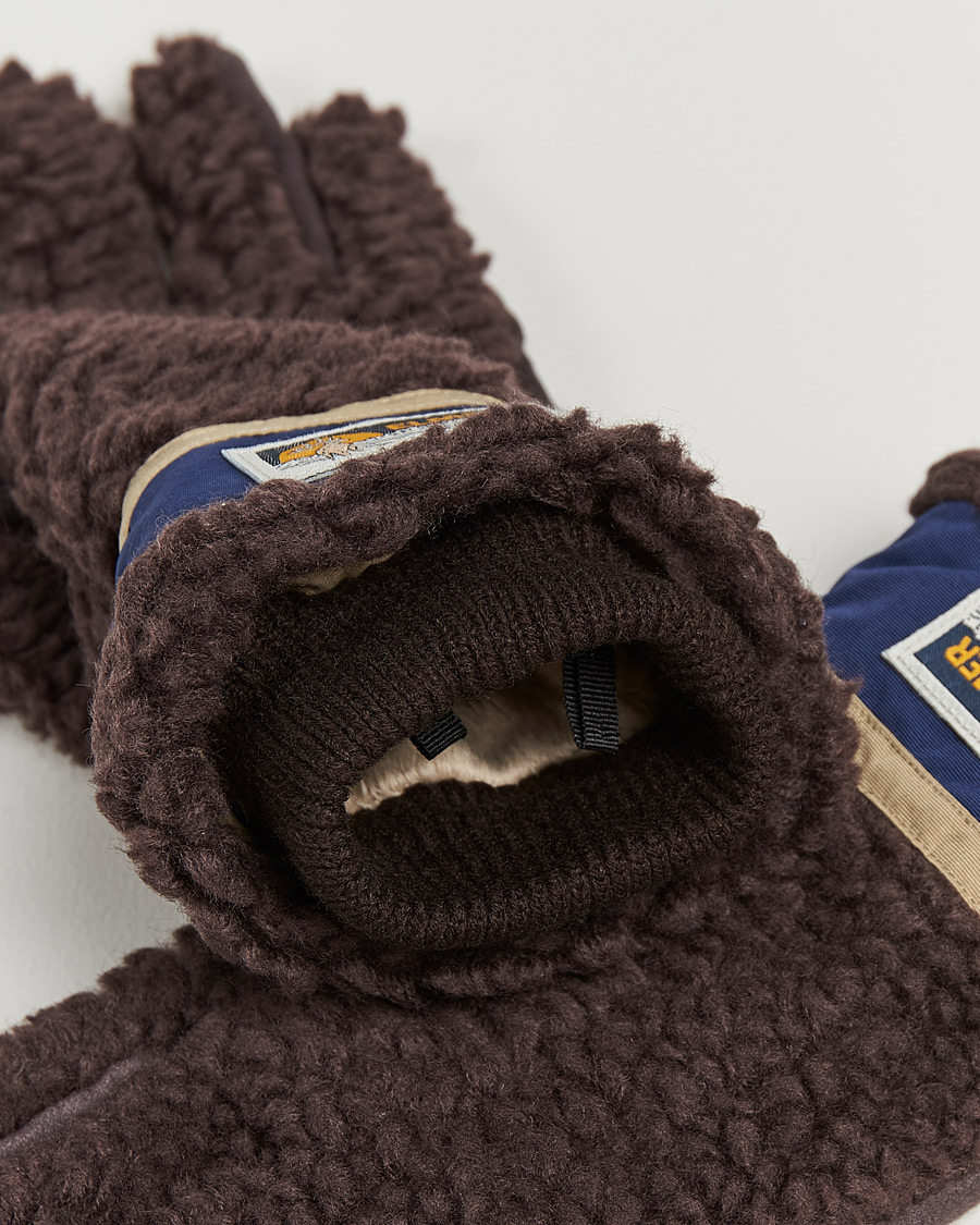 Heren | Elmer by Swany Sota Wool Teddy Gloves Brown | Elmer by Swany | Sota Wool Teddy Gloves Brown