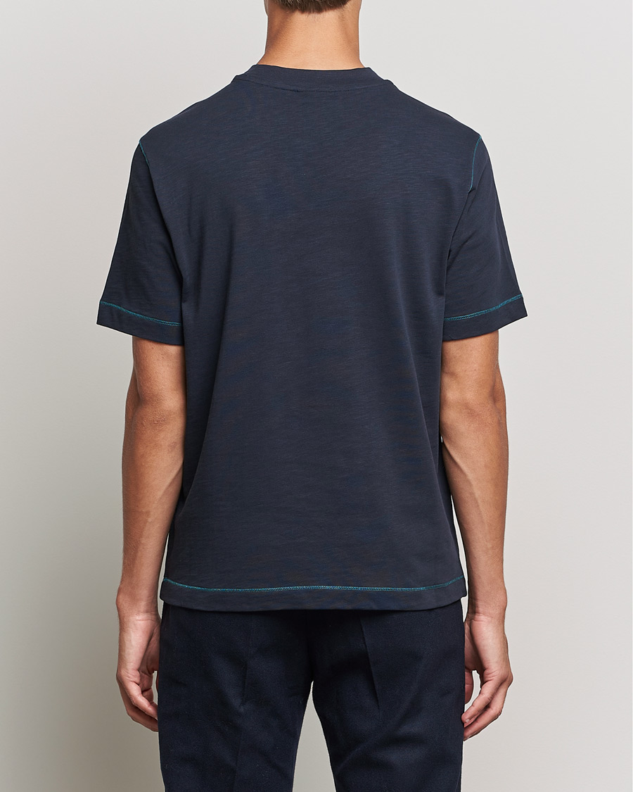 Heren | T-shirts | PS Paul Smith | Zebra Organic Cotton T-Shirt Navy