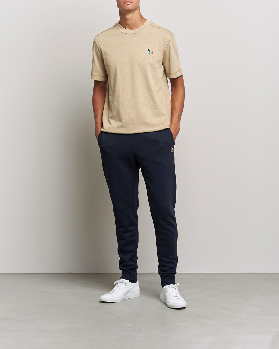 Heren | T-shirts | PS Paul Smith | Zebra Organic Cotton T-Shirt Sand