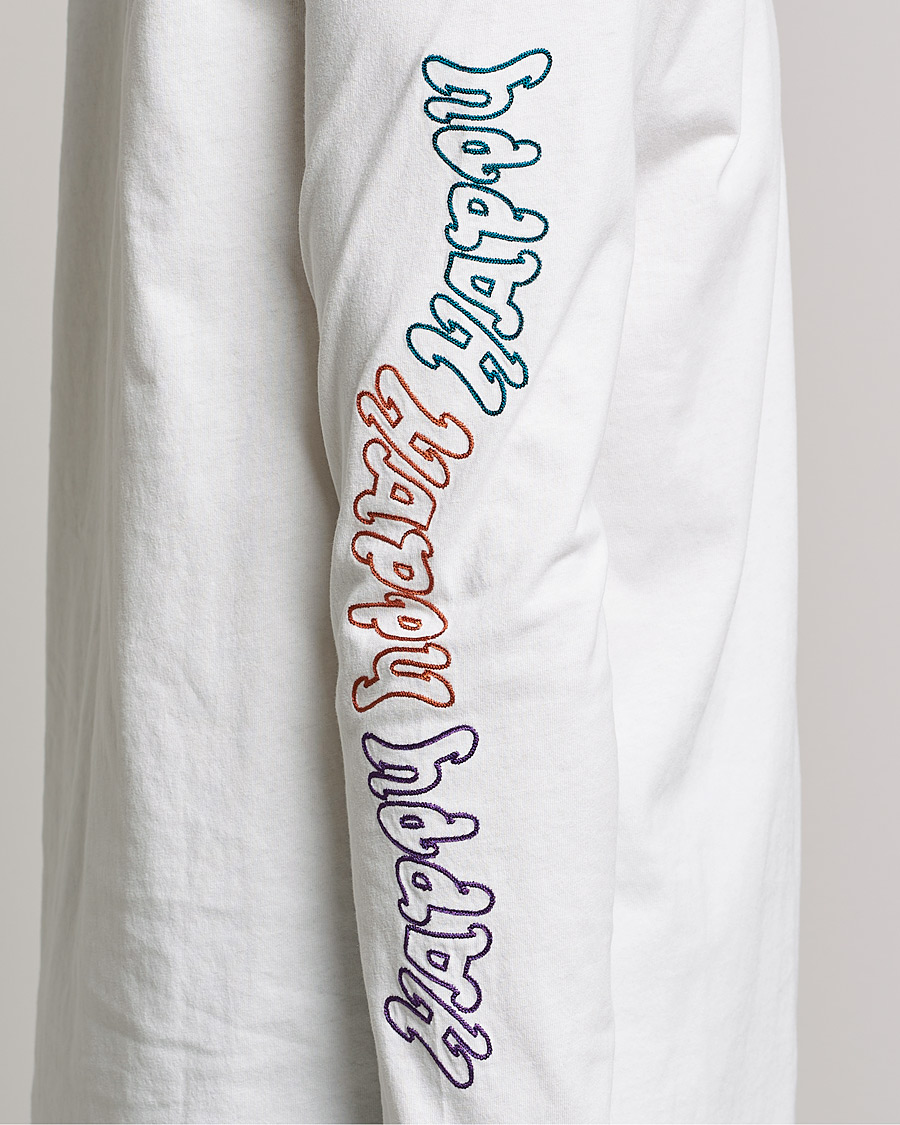 Heren | T-shirts | PS Paul Smith | Happy Face Long Sleeve T-Shirt White