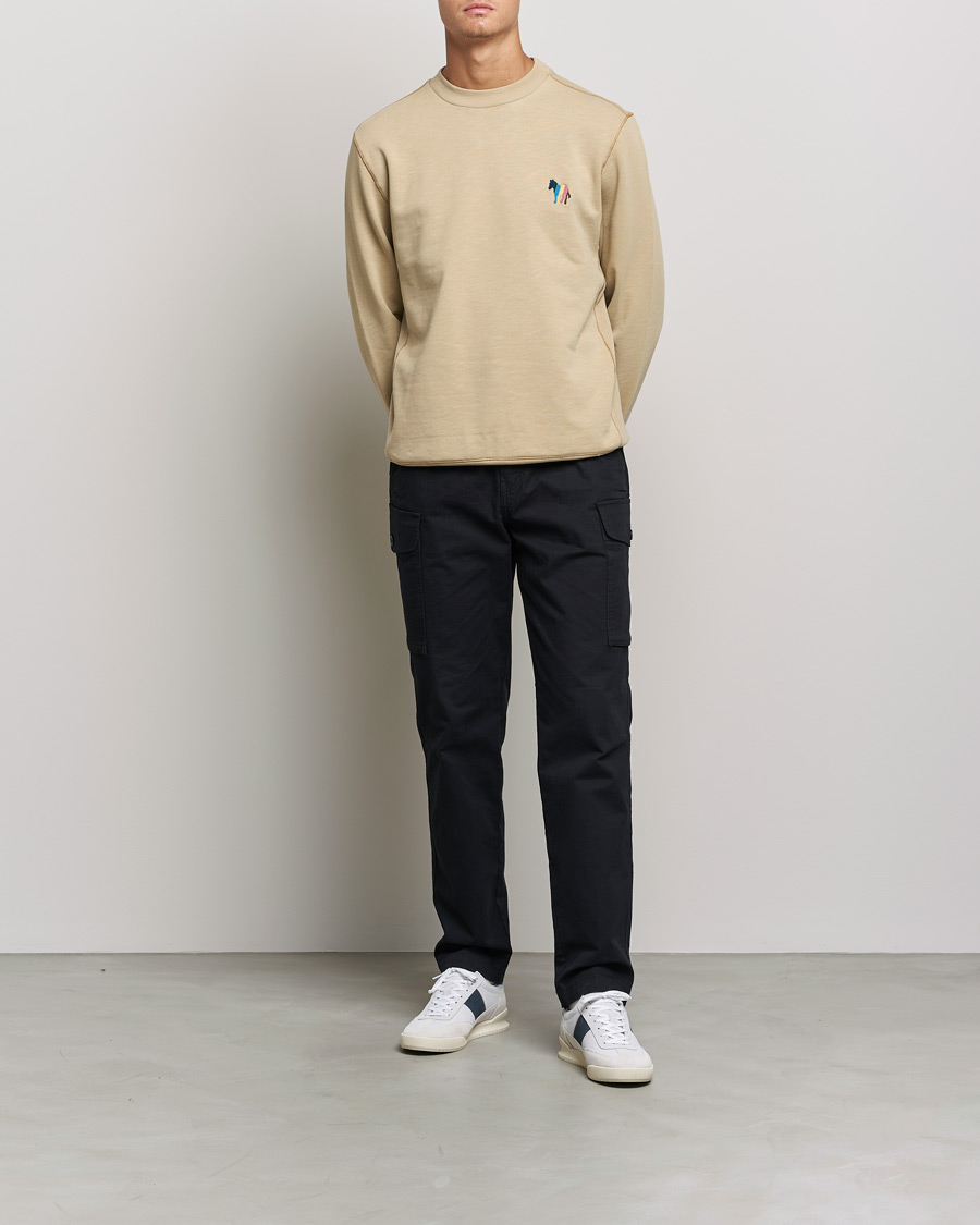 Heren | Truien | PS Paul Smith | Organic Cotton Zebra Sweatshirt Browns