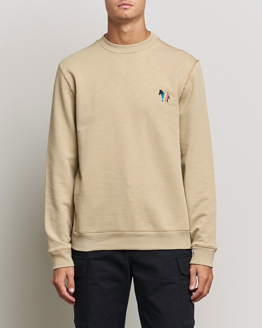 Heren | Truien | PS Paul Smith | Organic Cotton Zebra Sweatshirt Browns