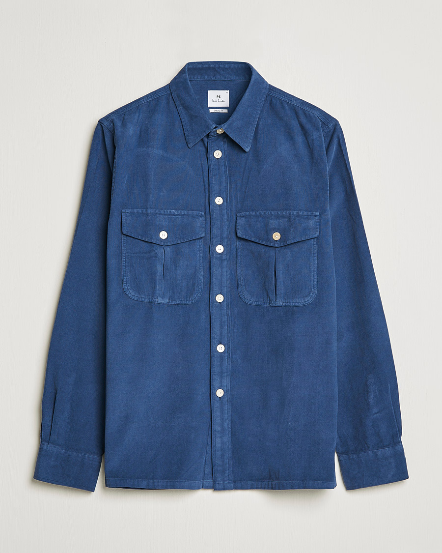 Heren | Overhemden | PS Paul Smith | Casual Fit Cotton Shirt Navy