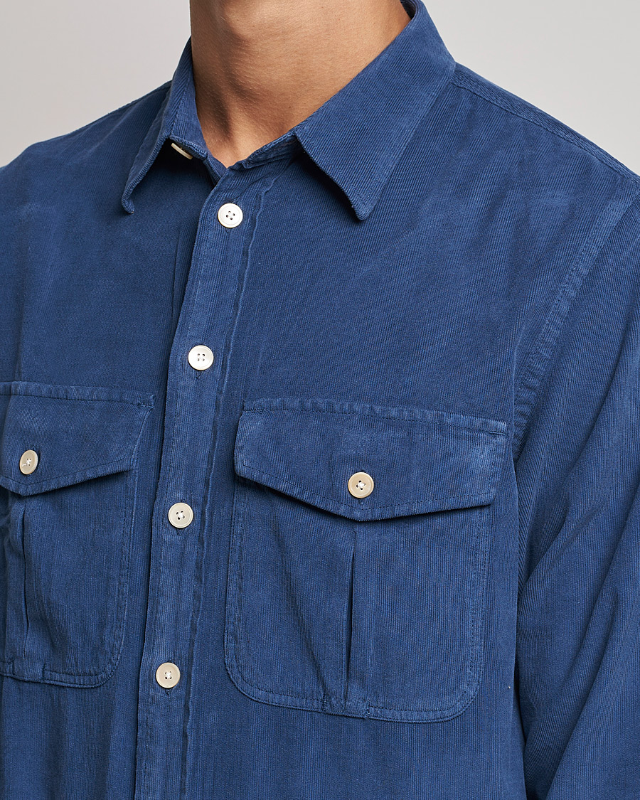 Heren | Overhemden | PS Paul Smith | Casual Fit Cotton Shirt Navy