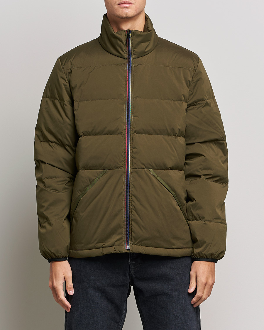 Heren | Jassen | PS Paul Smith | Lightweight Down Jacket Green