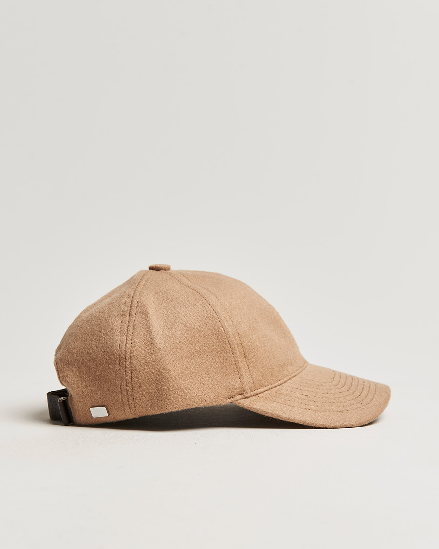 Heren | Petten | Varsity Headwear | Cashmere Soft Front Baseball Cap Camel