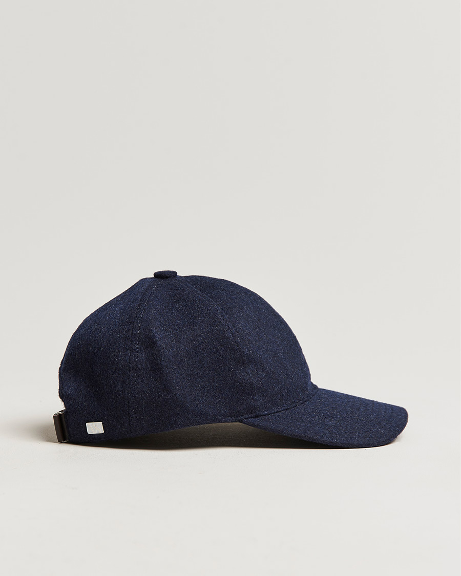 Heren | Hoeden en petten | Varsity Headwear | Cashmere Soft Front Baseball Cap Royal Blue