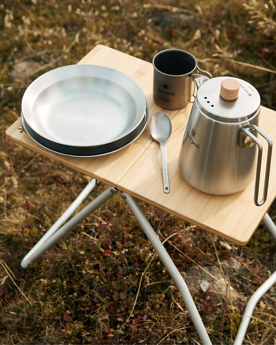 Heren | Outdoor living | Snow Peak | Tableware Family Set Stainless Steel