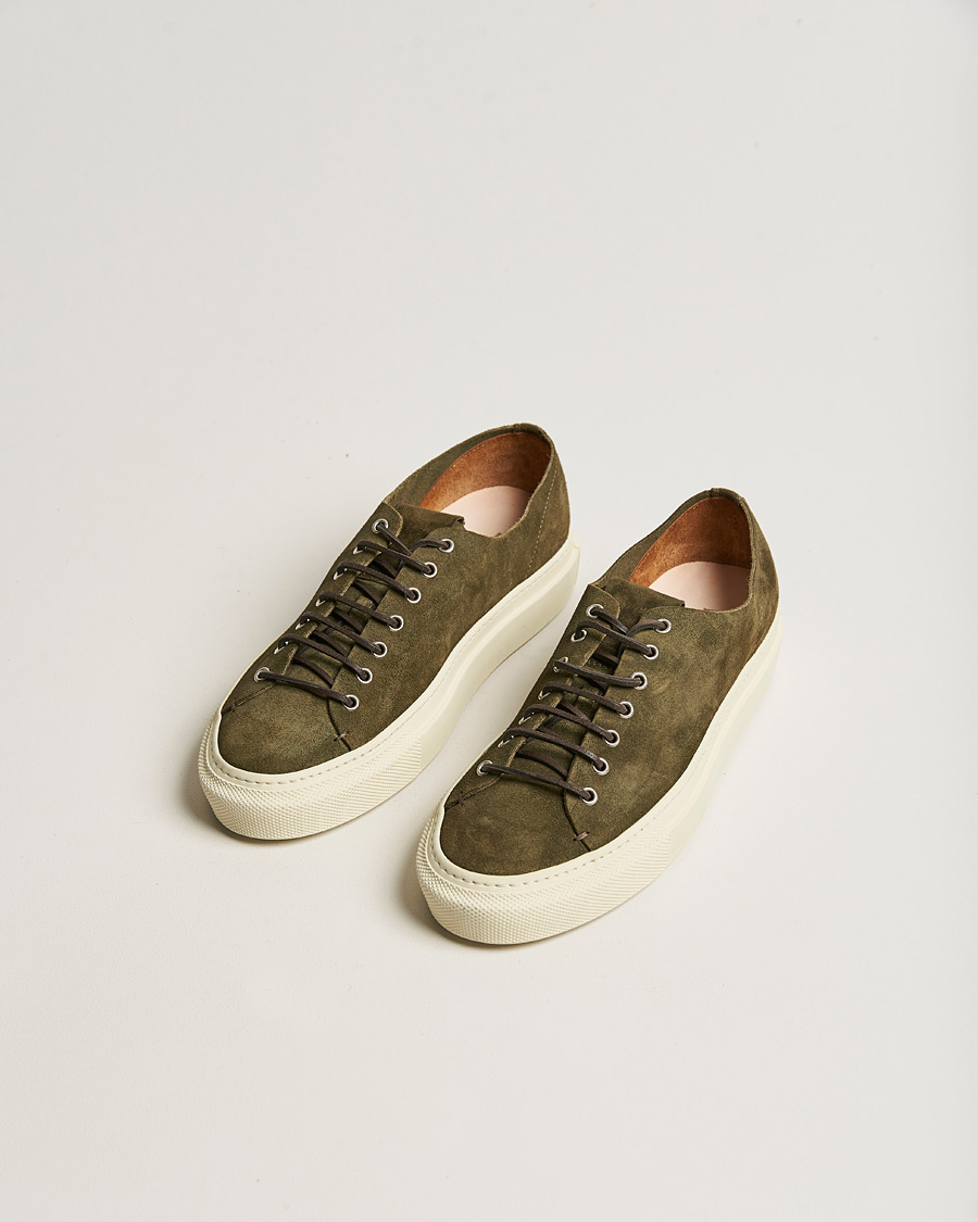 Heren | Buttero Tanino Suede Sneaker Green | Buttero | Tanino Suede Sneaker Green