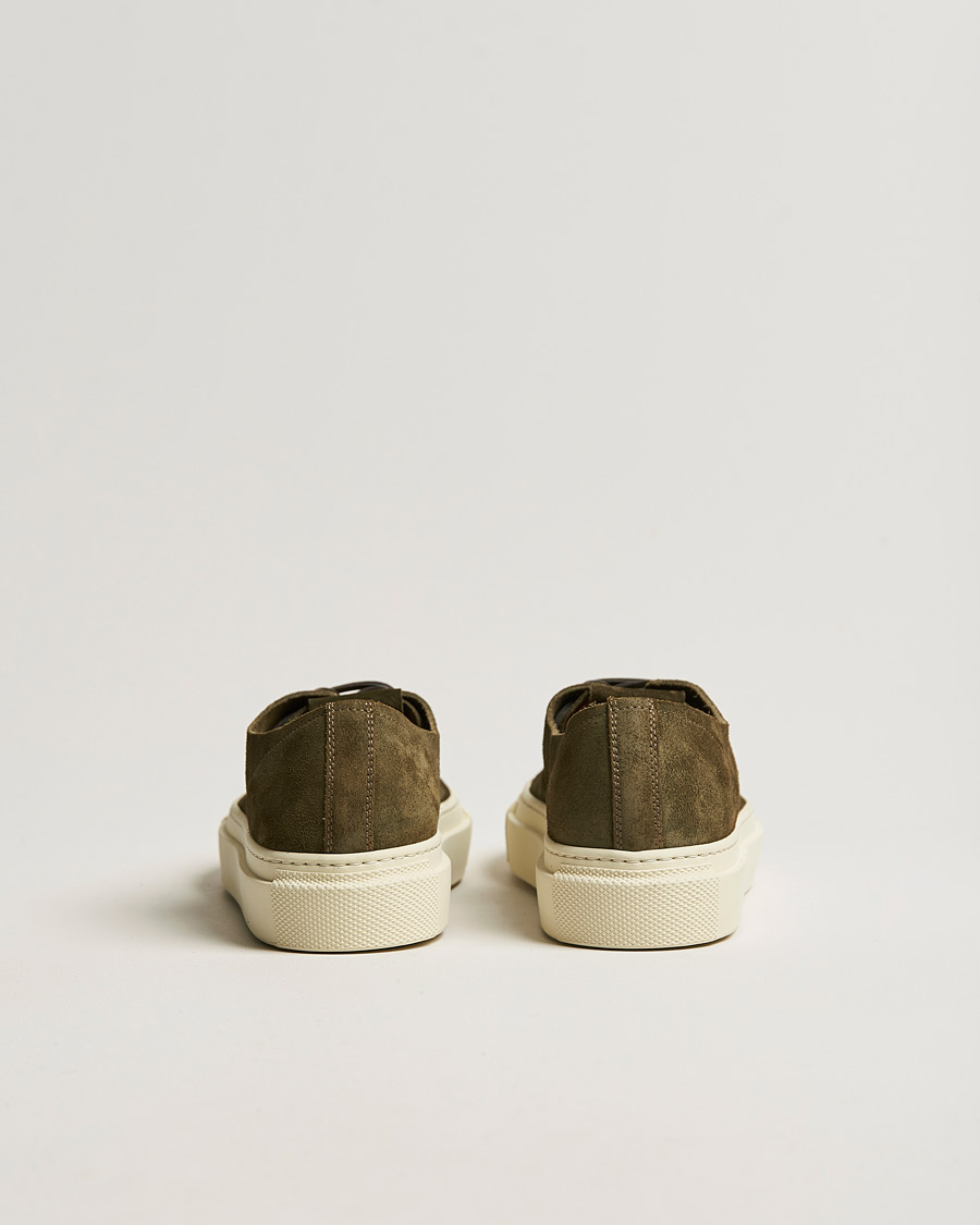 Heren | Buttero Tanino Suede Sneaker Green | Buttero | Tanino Suede Sneaker Green