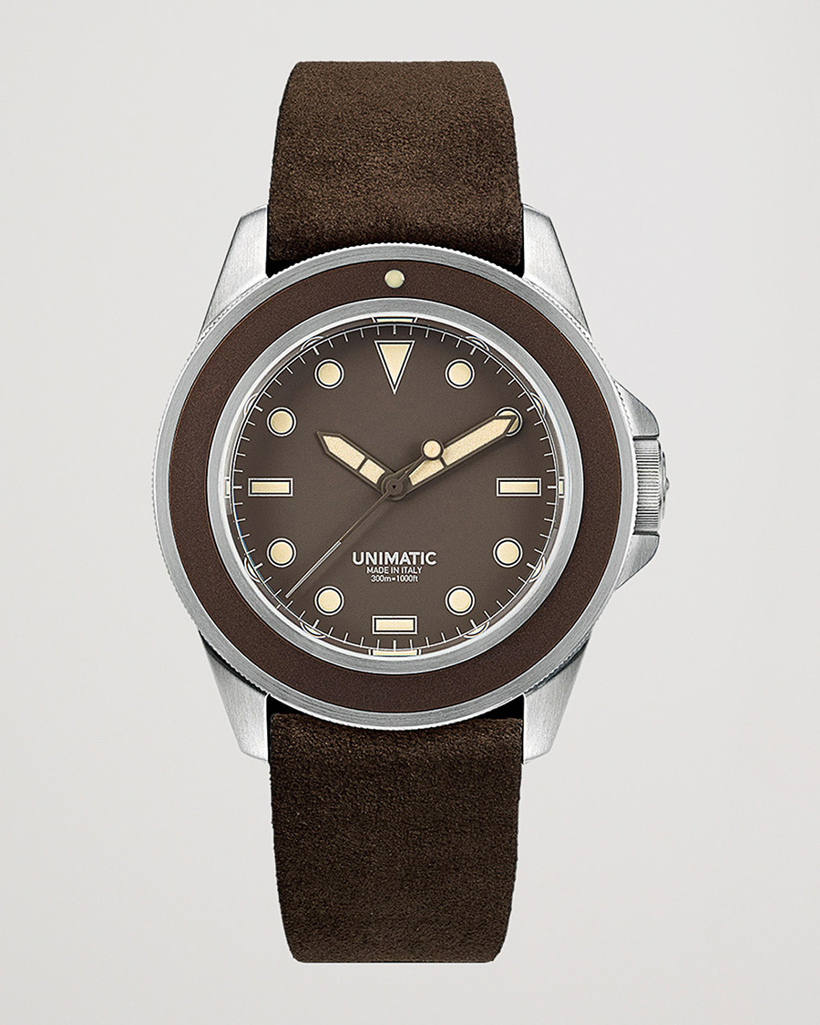 Heren | UNIMATIC Modello Uno Divers Watch Mocha Brown | UNIMATIC | Modello Uno Divers Watch Mocha Brown