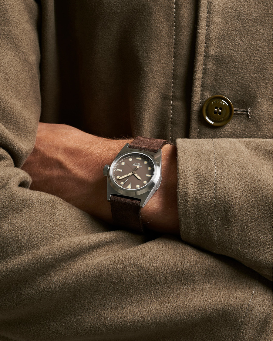 Heren | UNIMATIC Modello Due Field Watch Mocha Brown | UNIMATIC | Modello Due Field Watch Mocha Brown