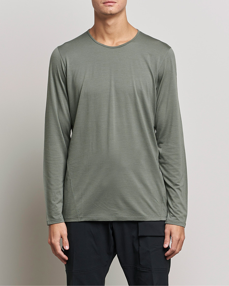 Heren | T-shirts | Arc'teryx Veilance | Frame Soft Merino Crew Neck Forage
