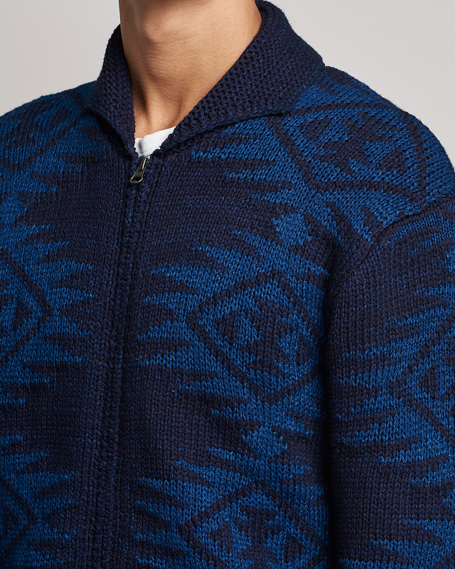 Heren | Truien | BEAMS PLUS | Cowichan Cardigan Navy