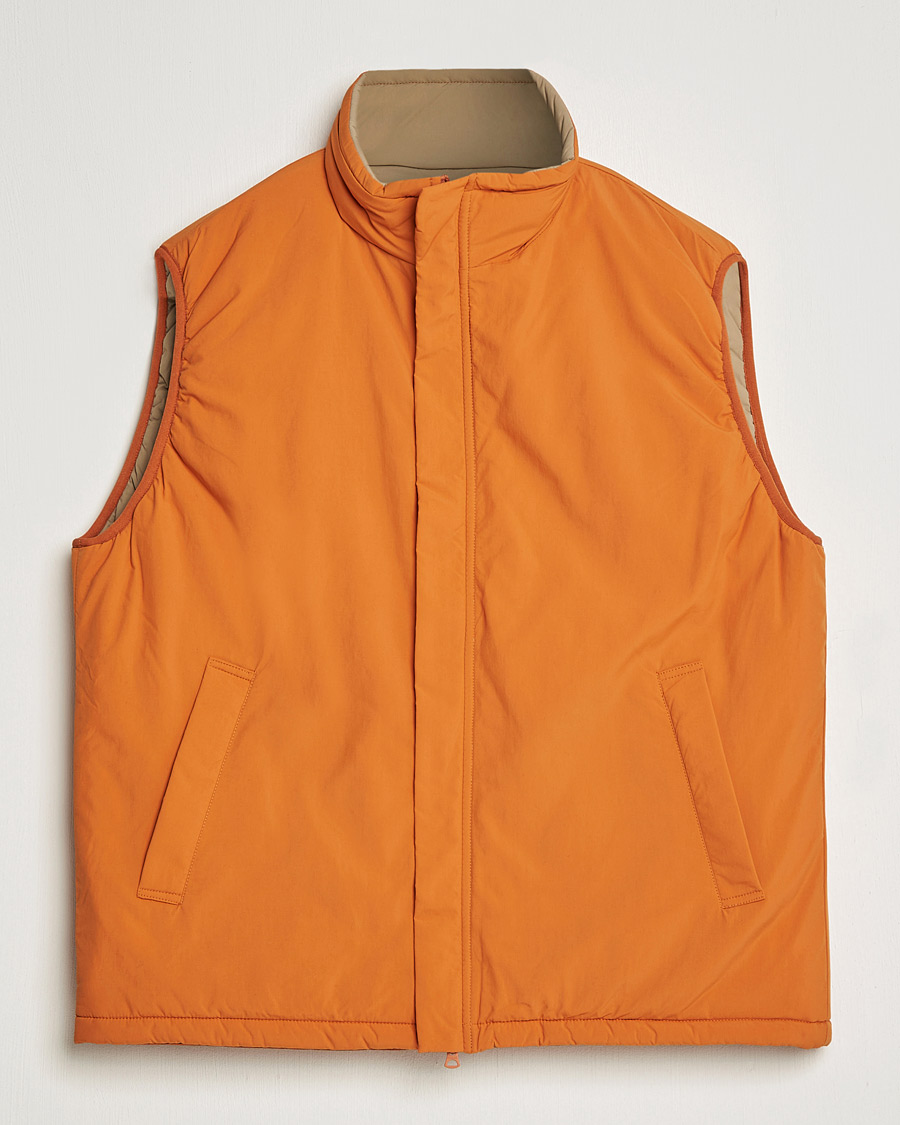 Heren | Jassen | BEAMS PLUS | MIL Puffer Vest Orange