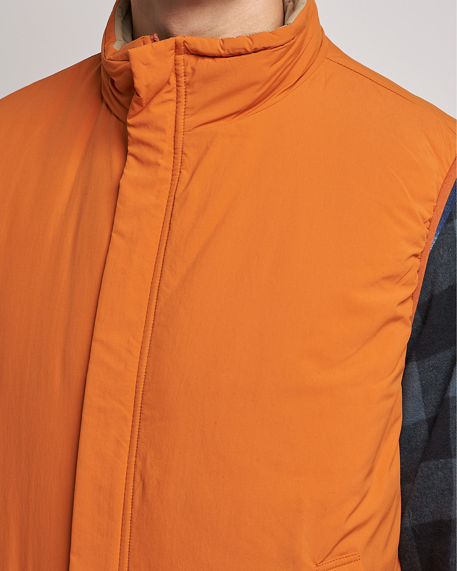 Heren | Jassen | BEAMS PLUS | MIL Puffer Vest Orange