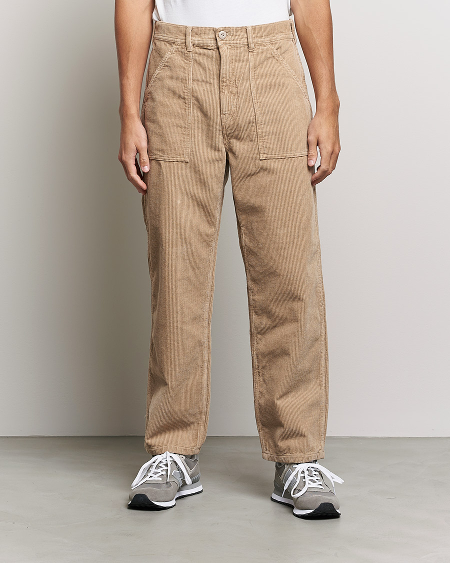 Heren | Broeken | Stan Ray | Corduroy Fat Pants Khaki