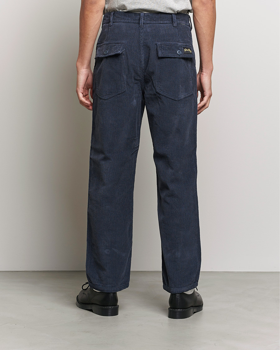 Heren | Broeken | Stan Ray | Corduroy Fat Pants Navy