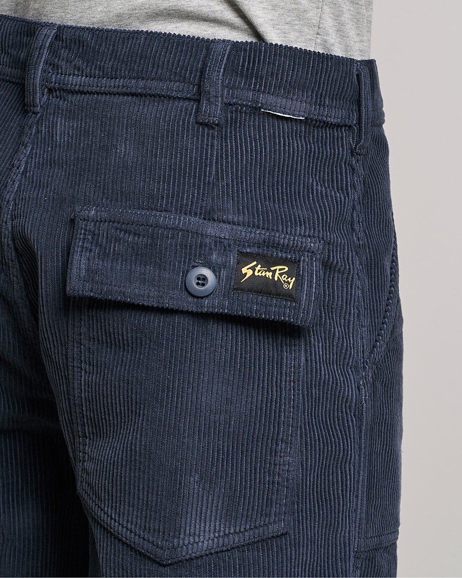 Heren | Broeken | Stan Ray | Corduroy Fat Pants Navy