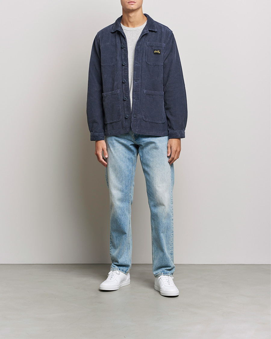 Heren | Jassen | Stan Ray | Painters Cord Shirt Jacket Navy