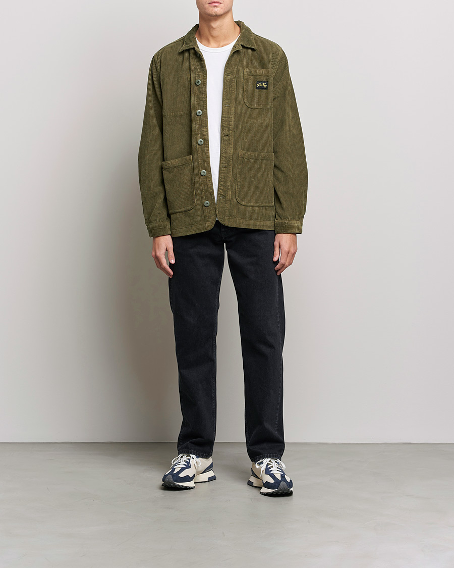 Heren | Jassen | Stan Ray | Painters Cord Shirt Jacket Olive