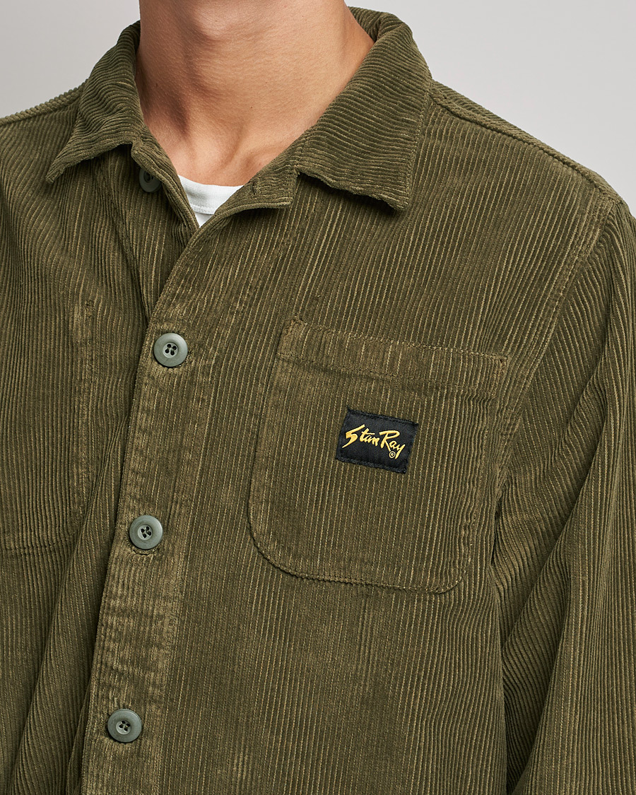 Heren | Jassen | Stan Ray | Painters Cord Shirt Jacket Olive
