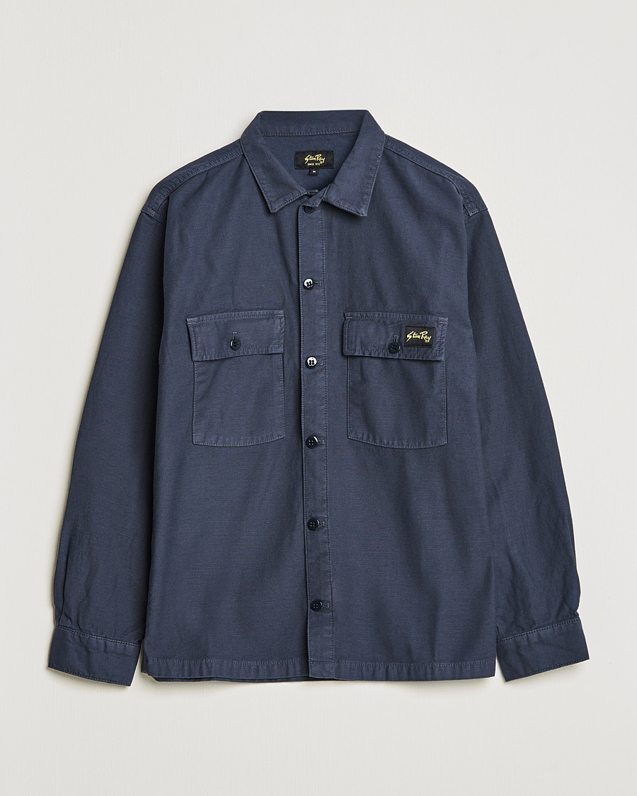 Heren | Overhemden | Stan Ray | CPO Sateen Overshirt Navy