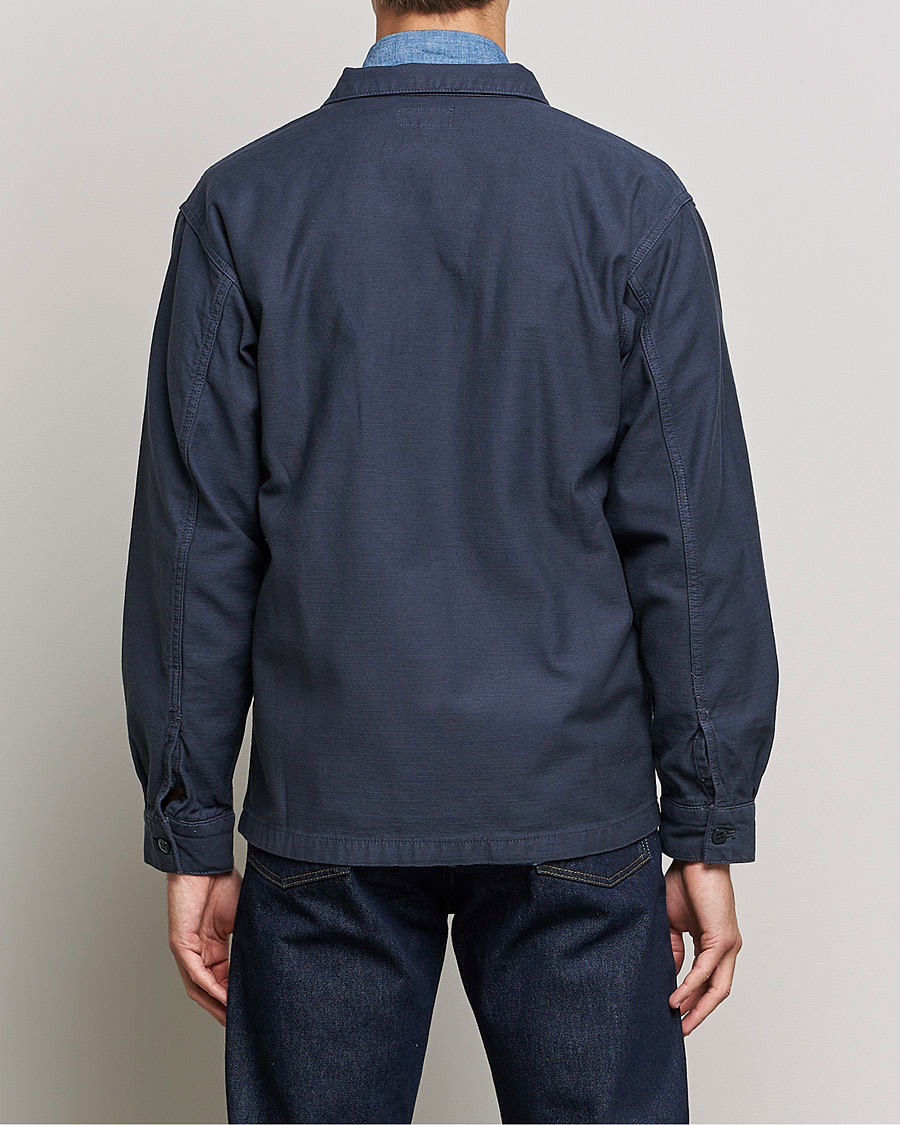 Heren | Overhemden | Stan Ray | CPO Sateen Overshirt Navy