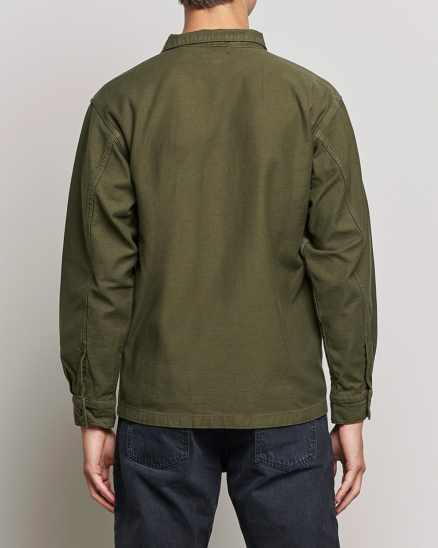 Heren | Overhemden | Stan Ray | CPO Sateen Overshirt Dark Olive
