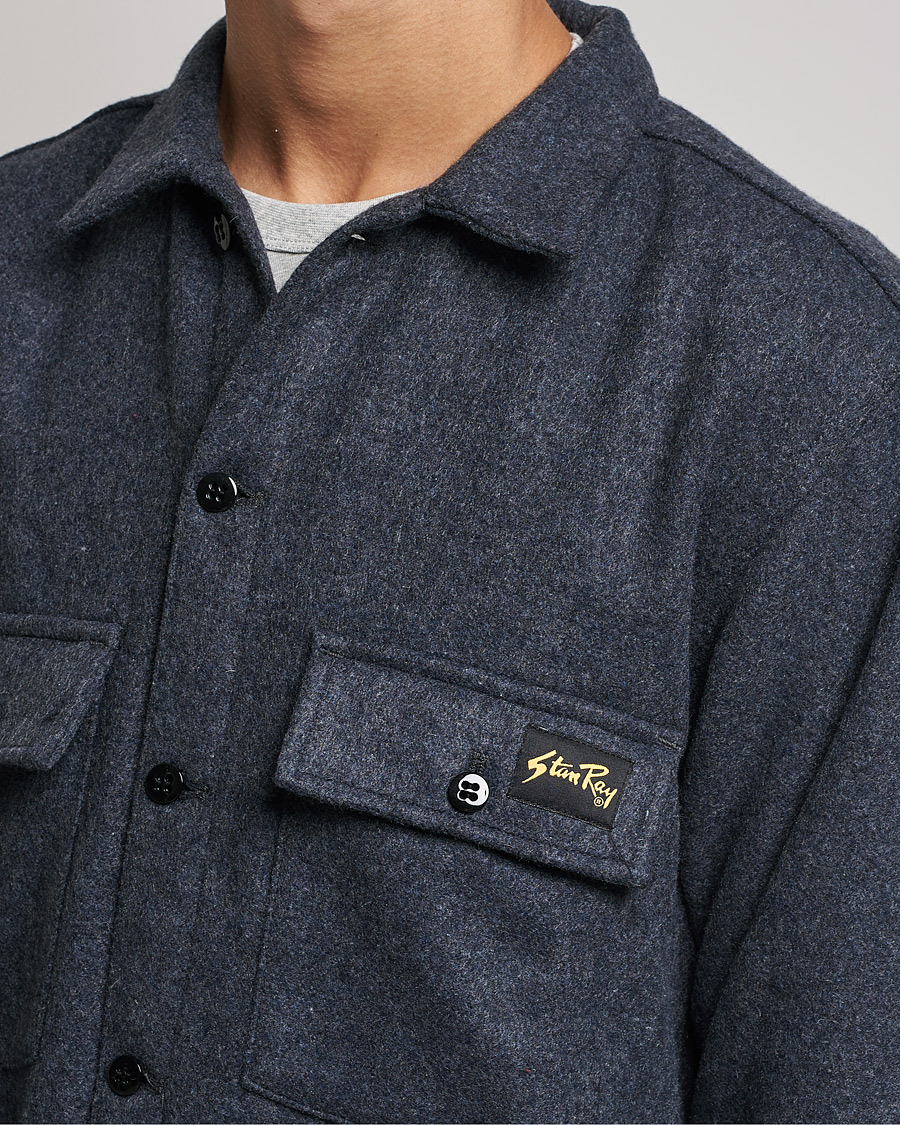 Heren | Overhemden | Stan Ray | CPO Wool Overshirt Mid Grey