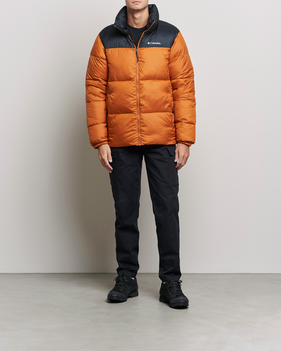 Heren | Jassen | Columbia | M Puffect II Padded Jacket Warm Copper/Black