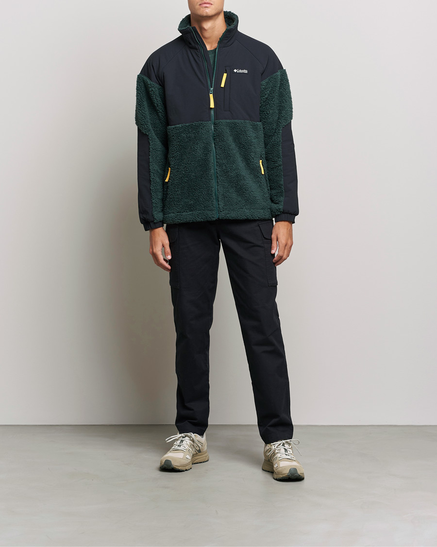 Heren | Truien | Columbia | Ballistic Ridge Full Zip Fleece Jacket Spruce/Black