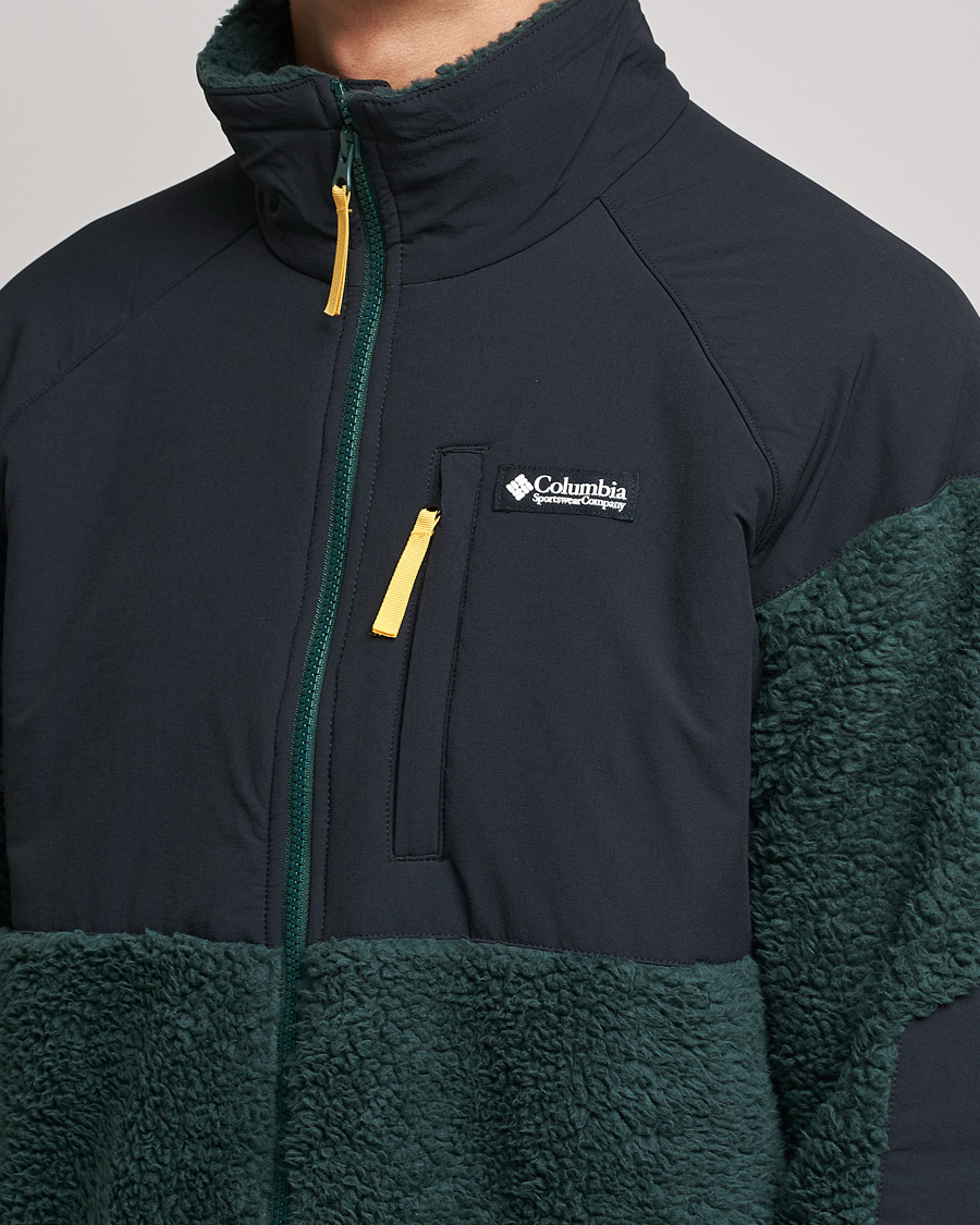 Heren | Truien | Columbia | Ballistic Ridge Full Zip Fleece Jacket Spruce/Black