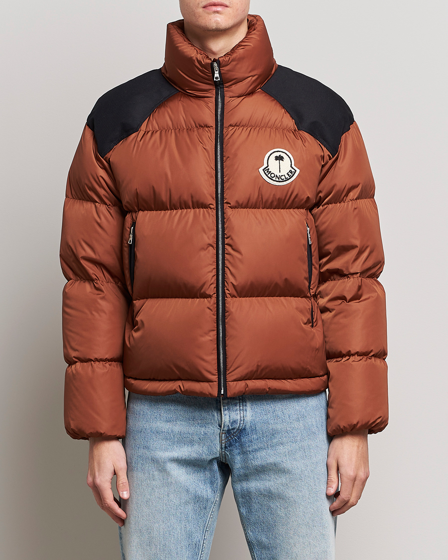Heren | Jassen | Moncler Genius | 8 Palm Angels Nevin Down Jacket Brown